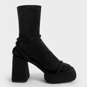 Charles & Keith sock heel